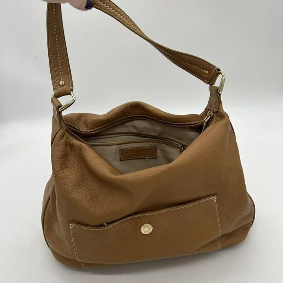 Talbots leather hand bag brown - Picture 5 of 6
